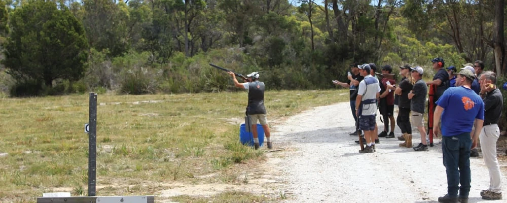 A squad out on the range at Dorset